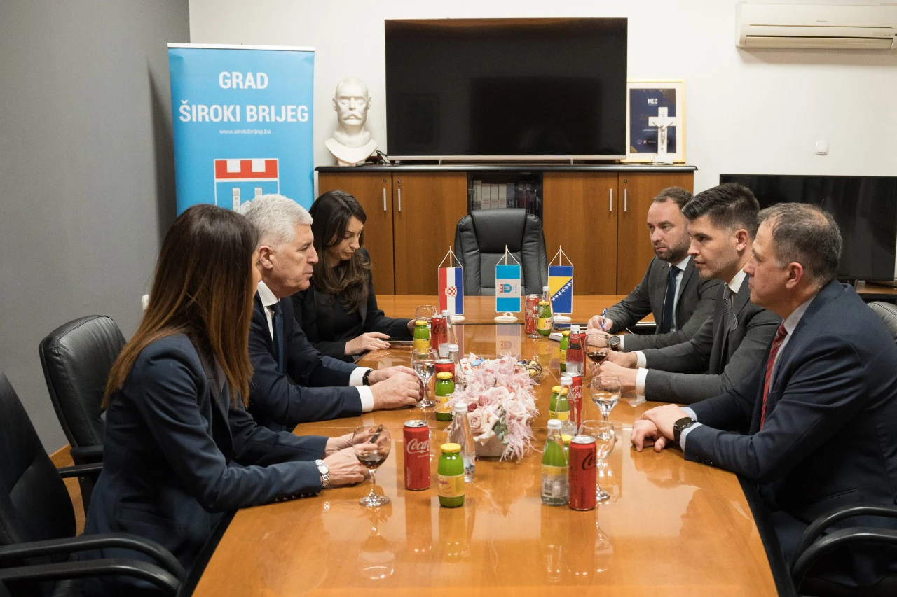 Čović i Filipović s Pavkovićem i Crnjcem o nastavku gospodarskog razvoja Širokog Brijega