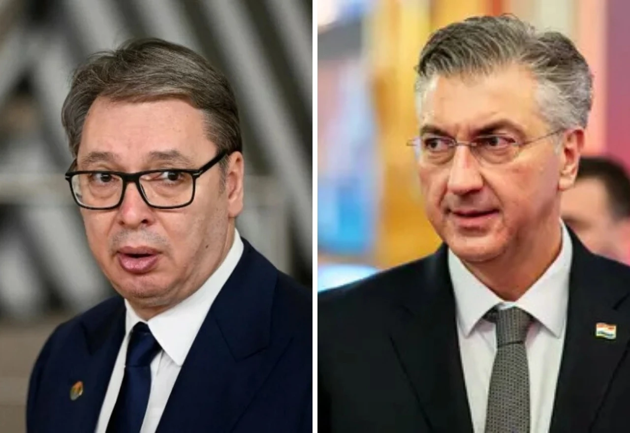 Plenković odbacio Vučićeve optužbe: "Apsurdno je da Hrvatska stoji iza prosvjeda"