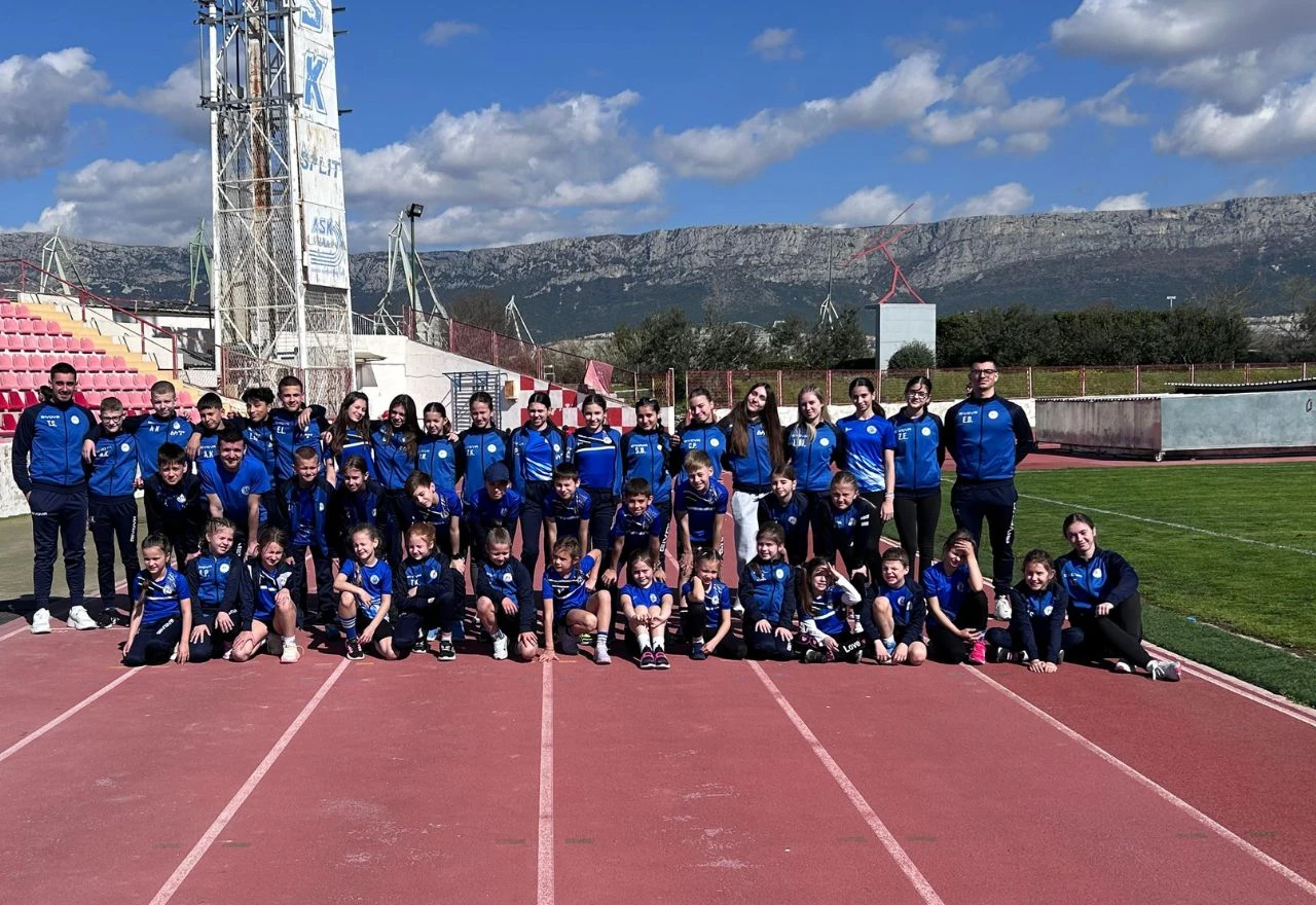 Mostarski atletičari briljirali u Splitu
