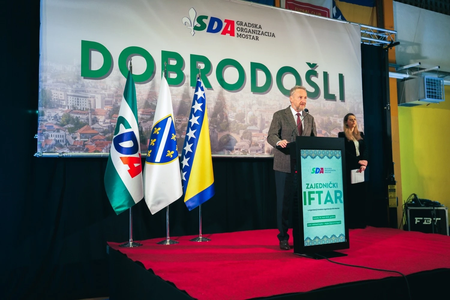 Izetbegović u Mostaru: BiH će imati mir i napredak kada se snažna SDA vrati na vlast
