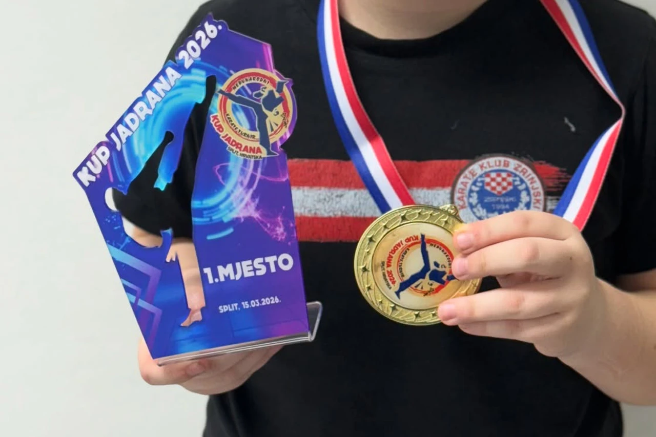 Od Skopja do Splita: Karate klub Zrinjski ubire medalje