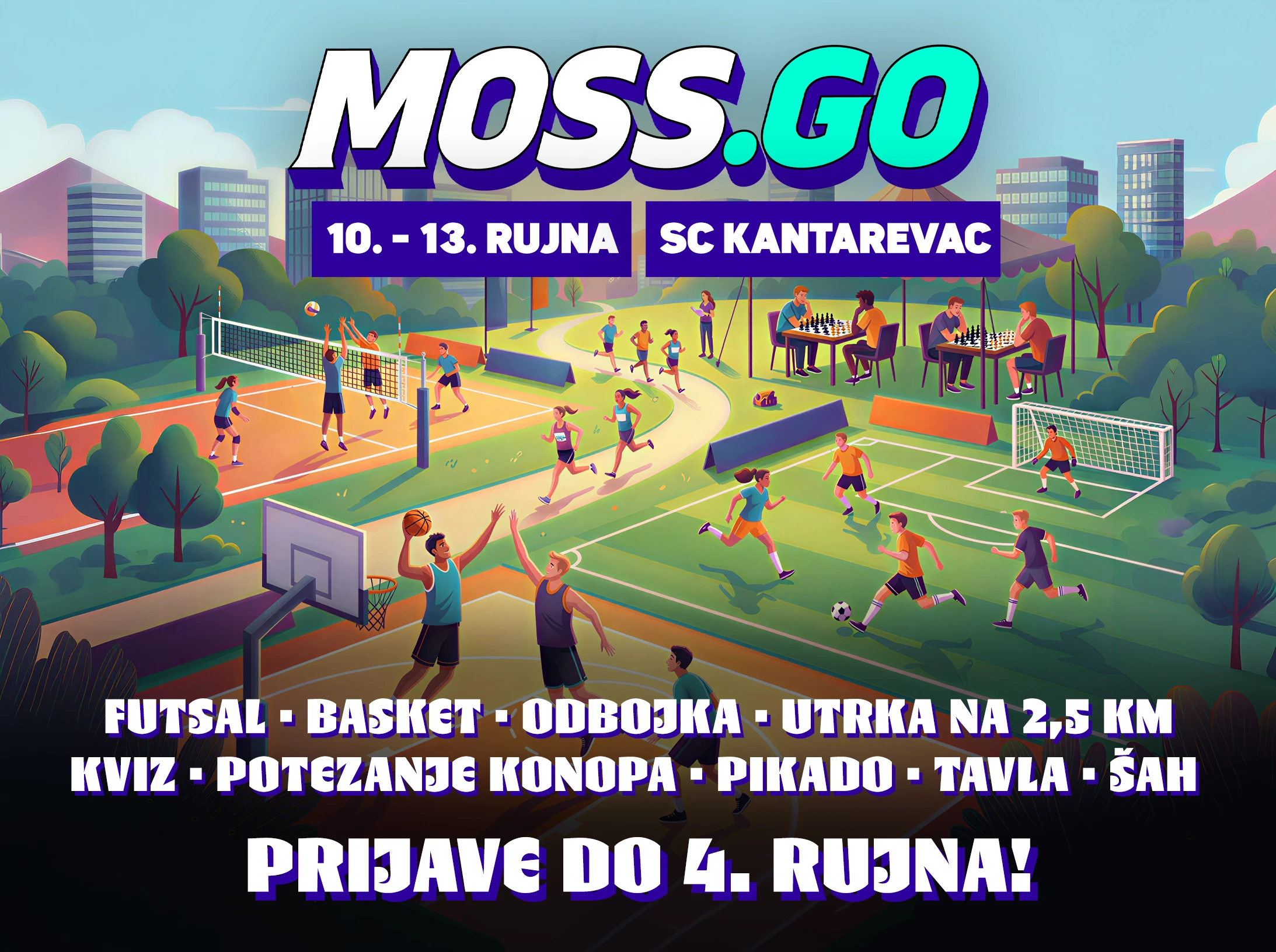 Mostar u rujnu ponovno domaćin sportskih susreta kolektiva: MOSS.GO obilježava petu godinu održavanja