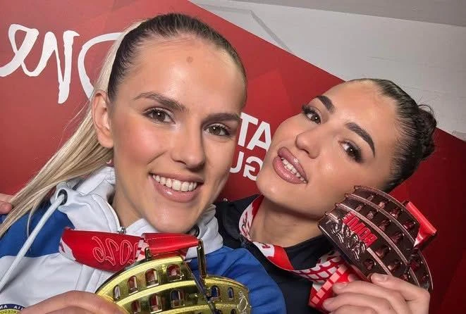 Sjajan nastup sestara Sipović u Rimu, Nejra zlatna, Emina brončana