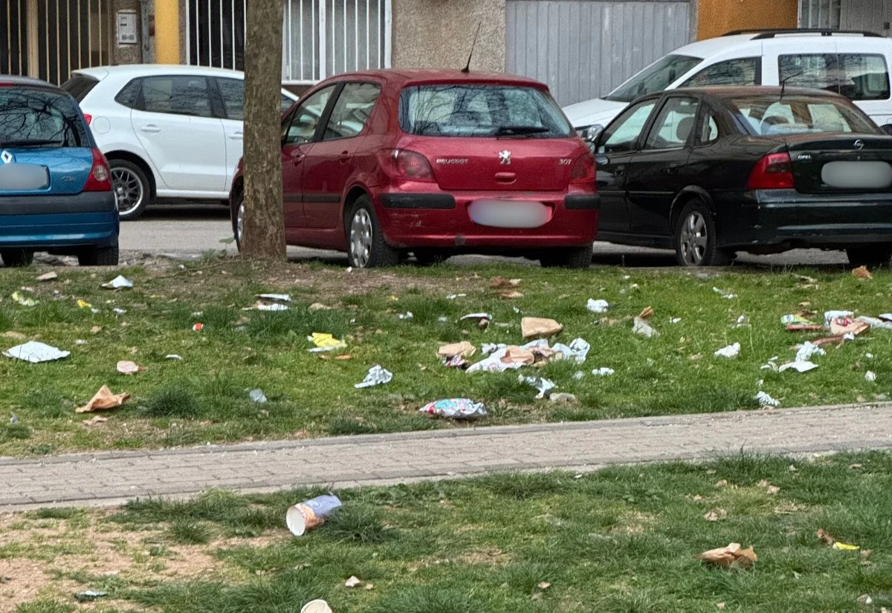 Smeće u dvorištu