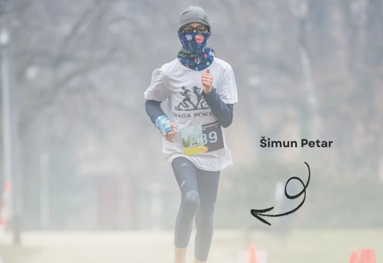 Šimun Petar želi postati prvi dječak iz spektra autizma koji je istrčao polumaraton
