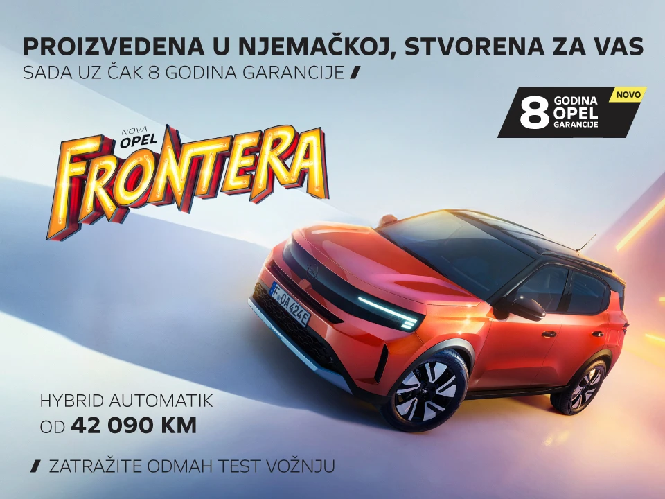 Njemački SUV koji nudi više: Opel Frontera Hybrid, automatik