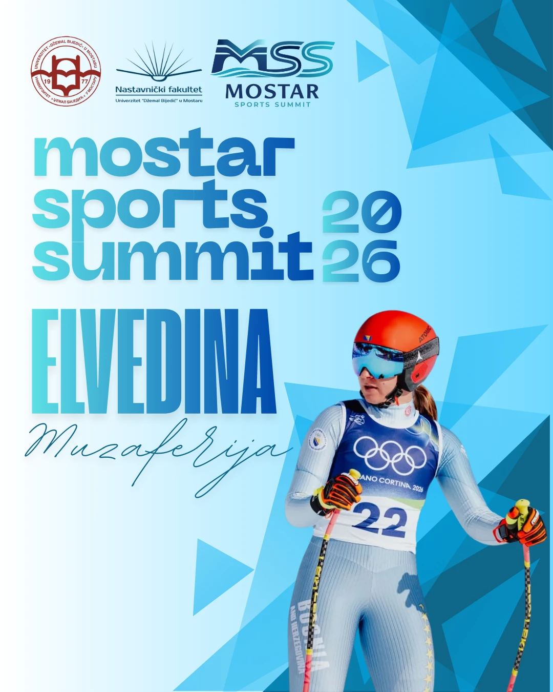 Elvedina Muzaferija dolazi na Mostar Sports Summit