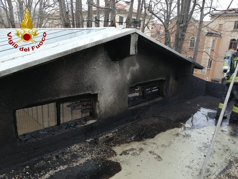 Zapalio se Paviljon Srbije na Venecijanskom bijenalu