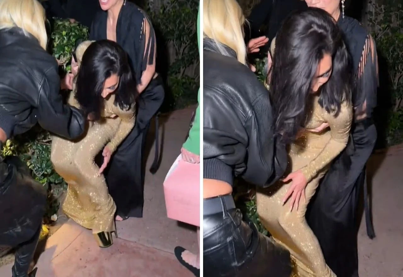 VIDEO | Visoke potpetice su krive: Kim Kardashian se spotaknula i pala