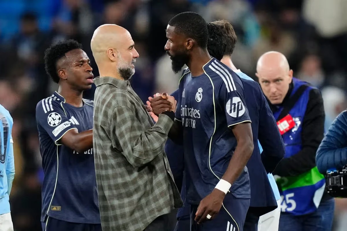 Guardiola čestitao igračima Reala pojedinačno, a onda je stigao Ruediger...