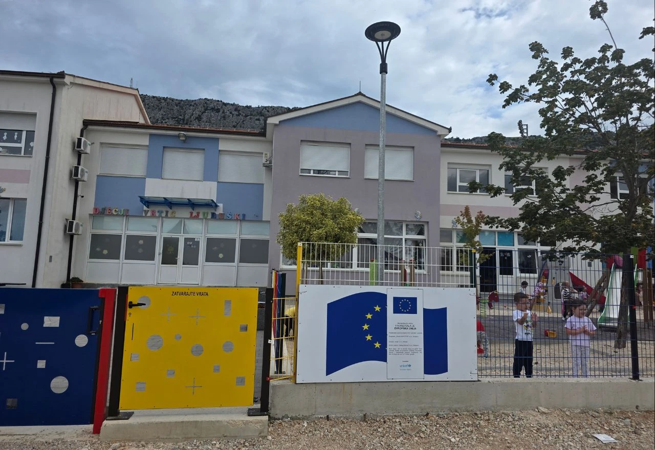 UNICEF i EU unaprijedili vrtić u Ljubuškom: Novi prostori i bolji uvjeti za djecu