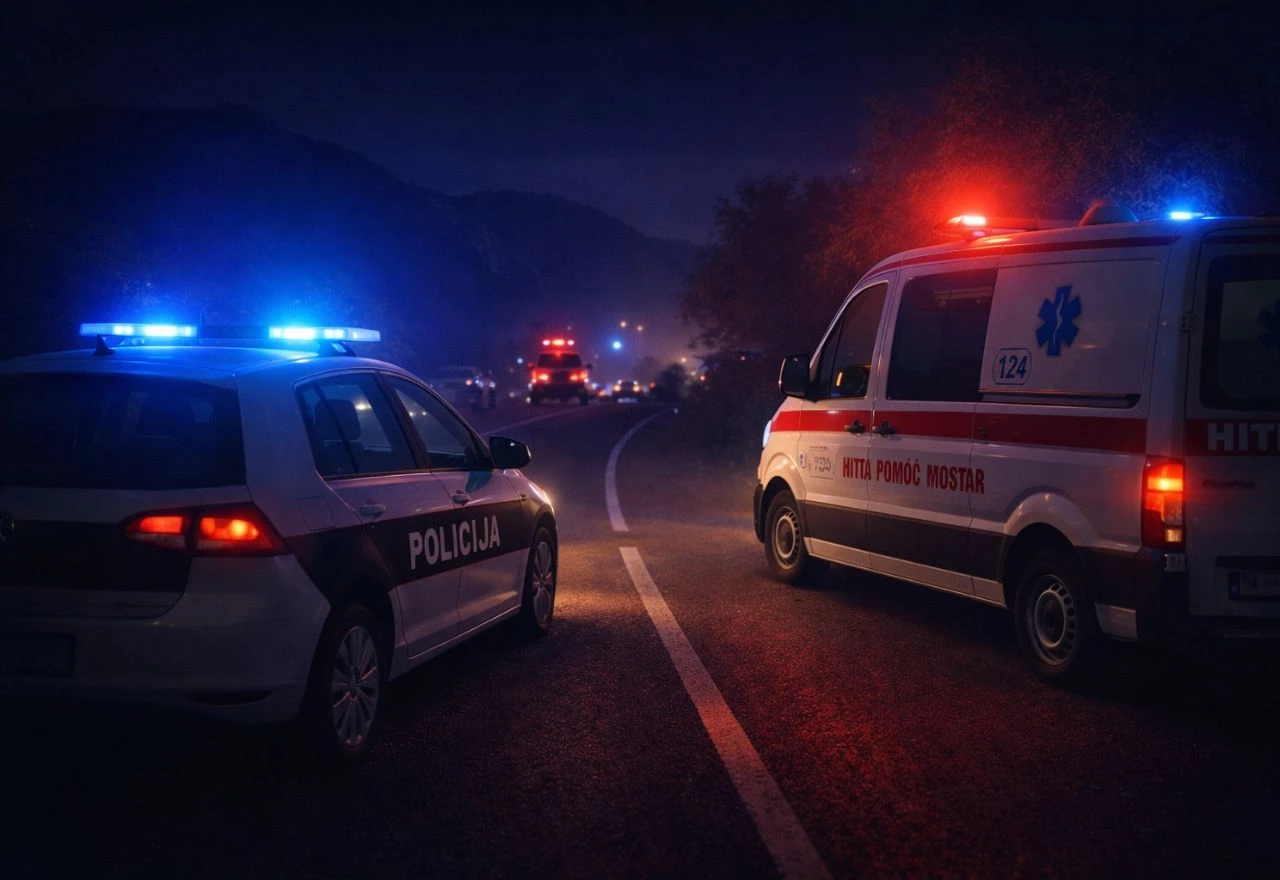 Dvije osobe ozlijeđene u prometnoj nesreći u Žitomisliću