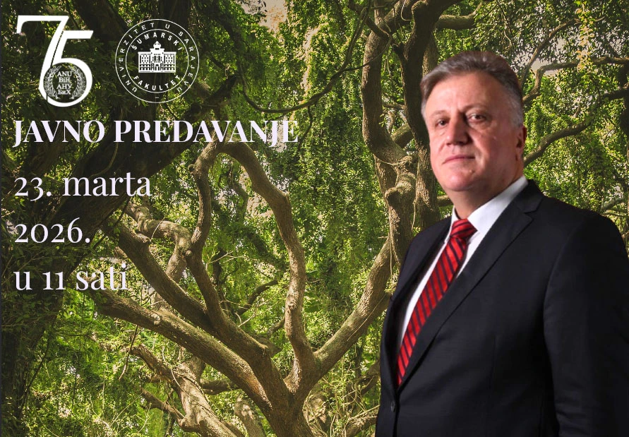 Predavanje u ANUBiH o šumama i klimatskim promjenama u BiH