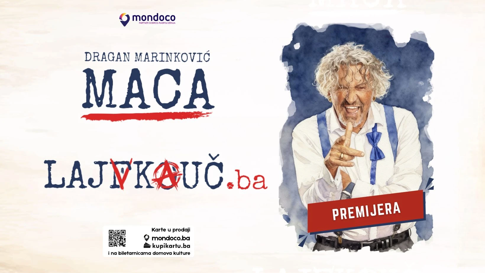 ''Lajfkouč.ba'' oborio rekorde: Maca rasprodao prve termine, publika traži još!