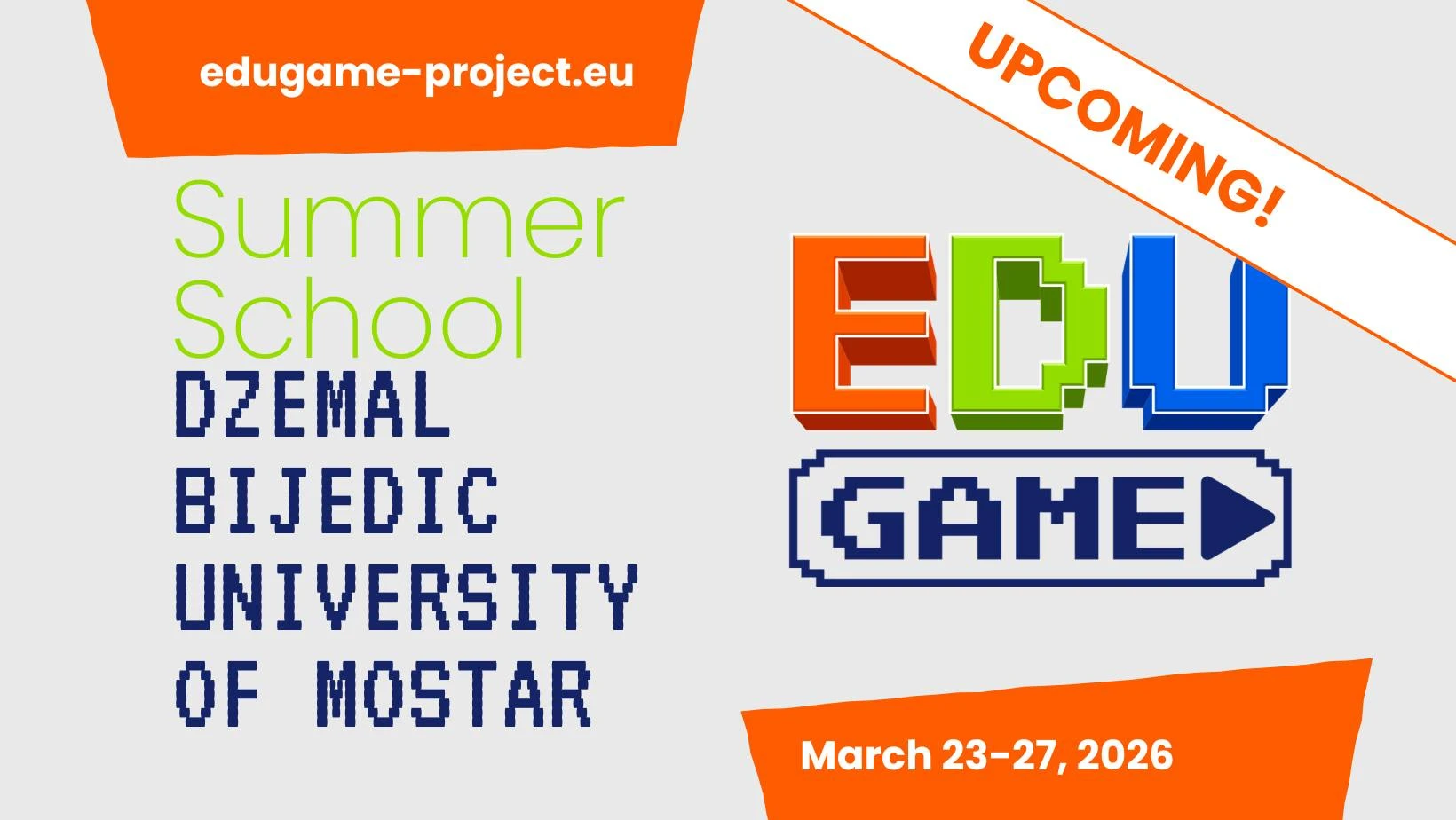 Mostar domaćin međunarodne ljetne škole Erasmus+ projekta EduGAME