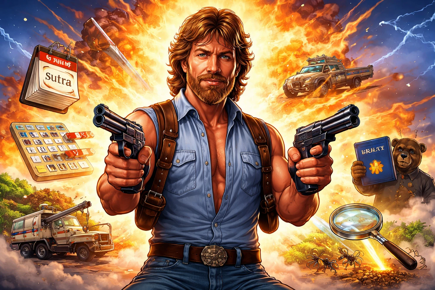 Chuck Norris ne čita ovaj članak – članak se sam pročitao njemu