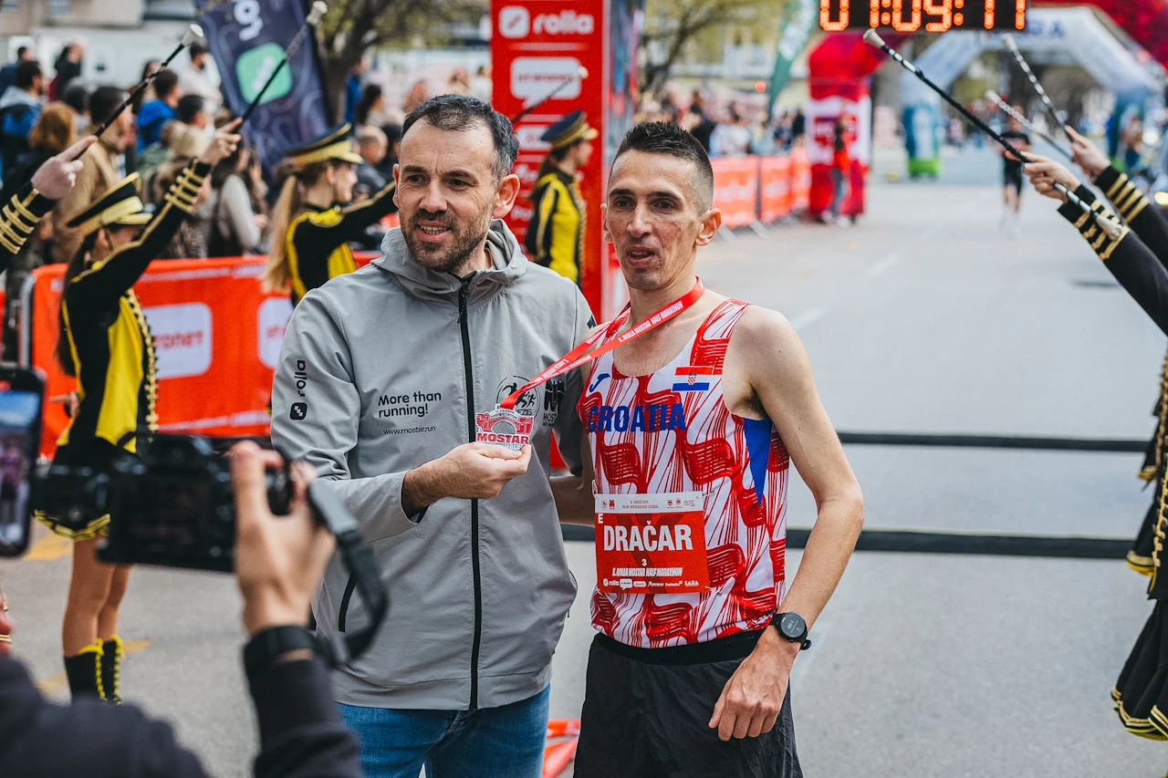 Pobjednik Mostarskog polumaratona: "Bilo je neizvjesno sve do zadnjih 500 metara"