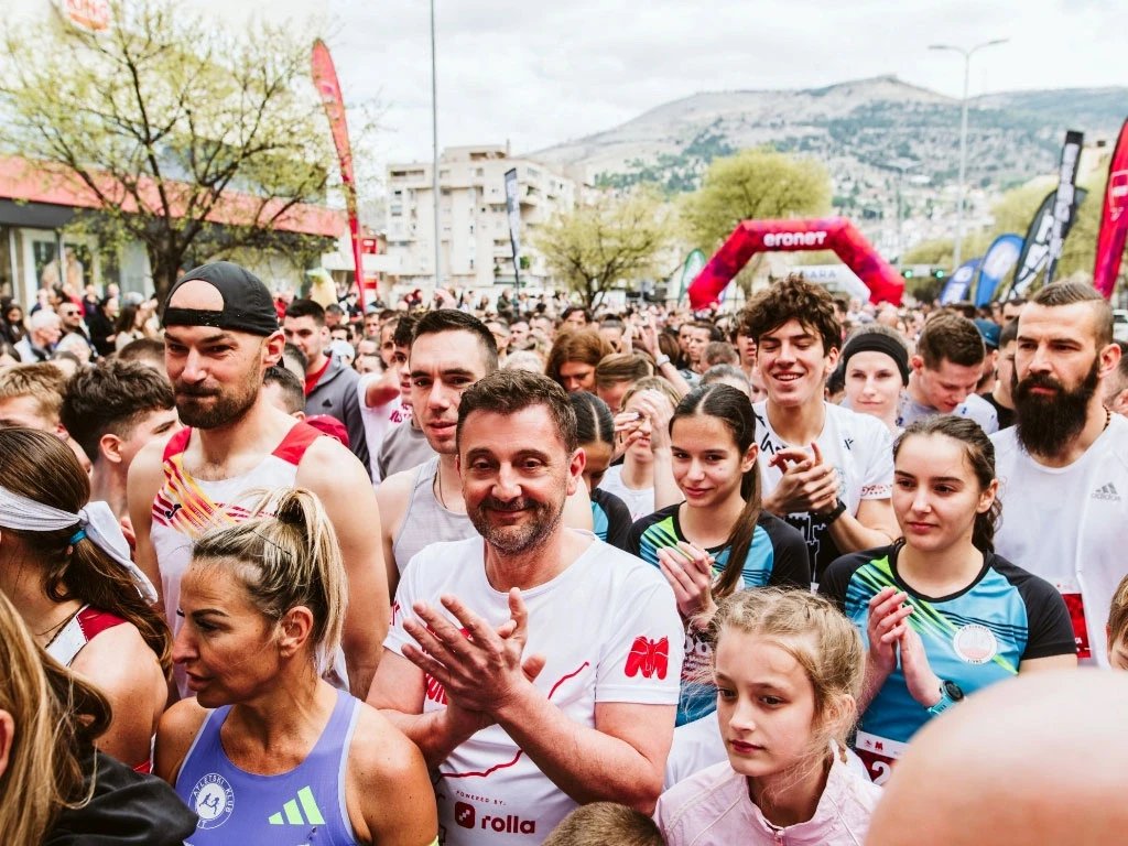 Gradonačelnik Kordić istrčao humanitarnu utrku u sklopu Mostar Run Wekenda