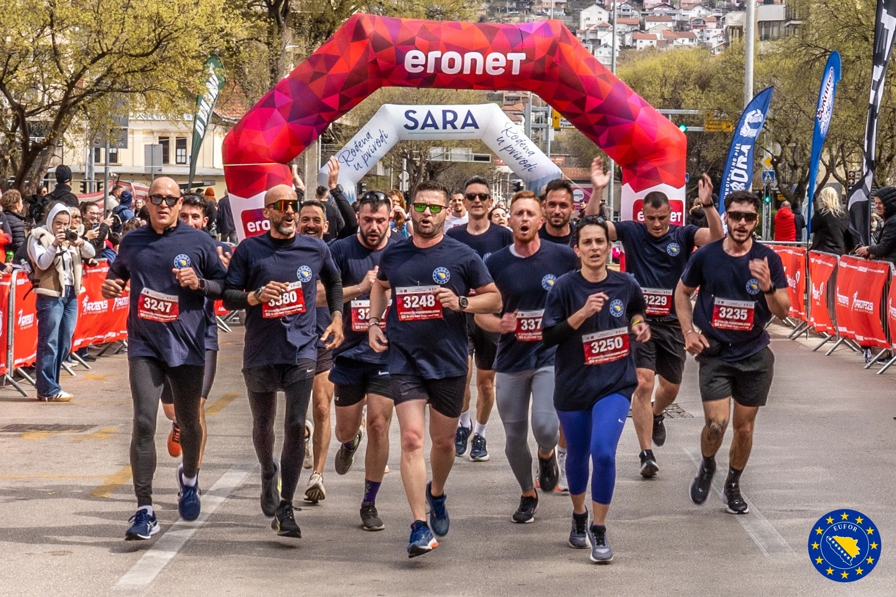 EUFOR trčao Mostarski polumaraton