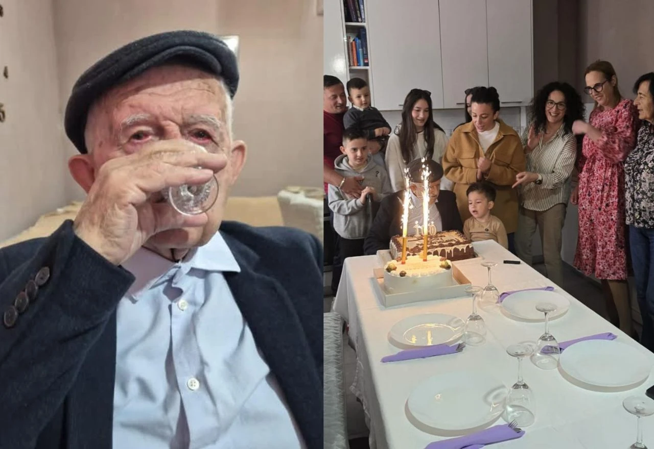 Blaško iz Neuma proslavio 100. rođendan: "Tko rakiju pije, bolestan nije"
