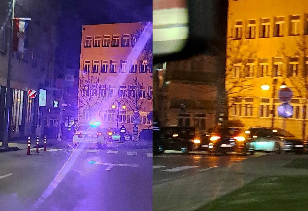 Prometna nesreća kod zgrade Općine u Ljubuškom