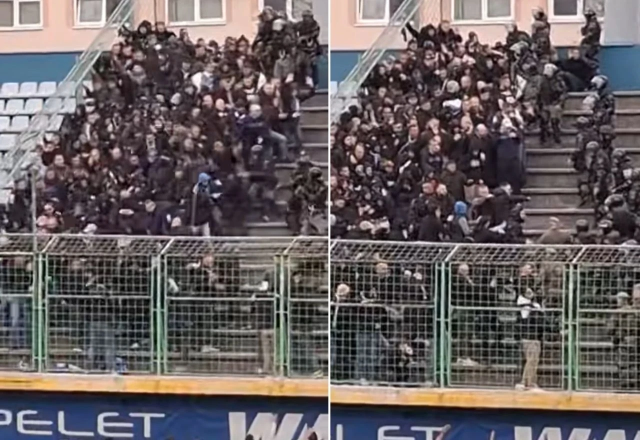 Jedna osoba uhićena nakon navijačkog incidenta na Pecari, napadnut policajac