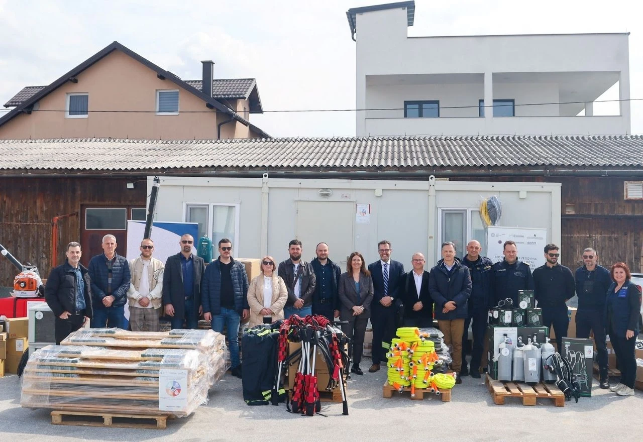 Italija donirala opremu vrijednu 385.000 KM Civilnim zaštitama u BiH