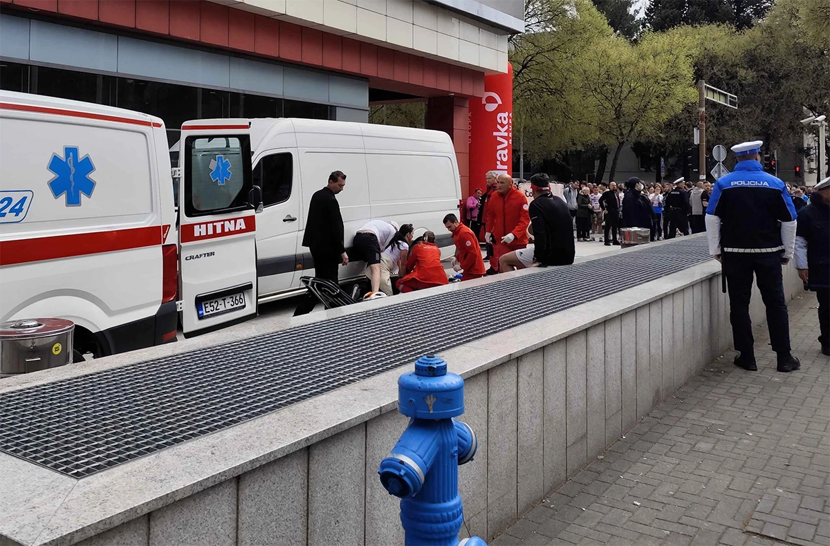 Brzom reakcijom spašen život na Mostarskom polumaratonu