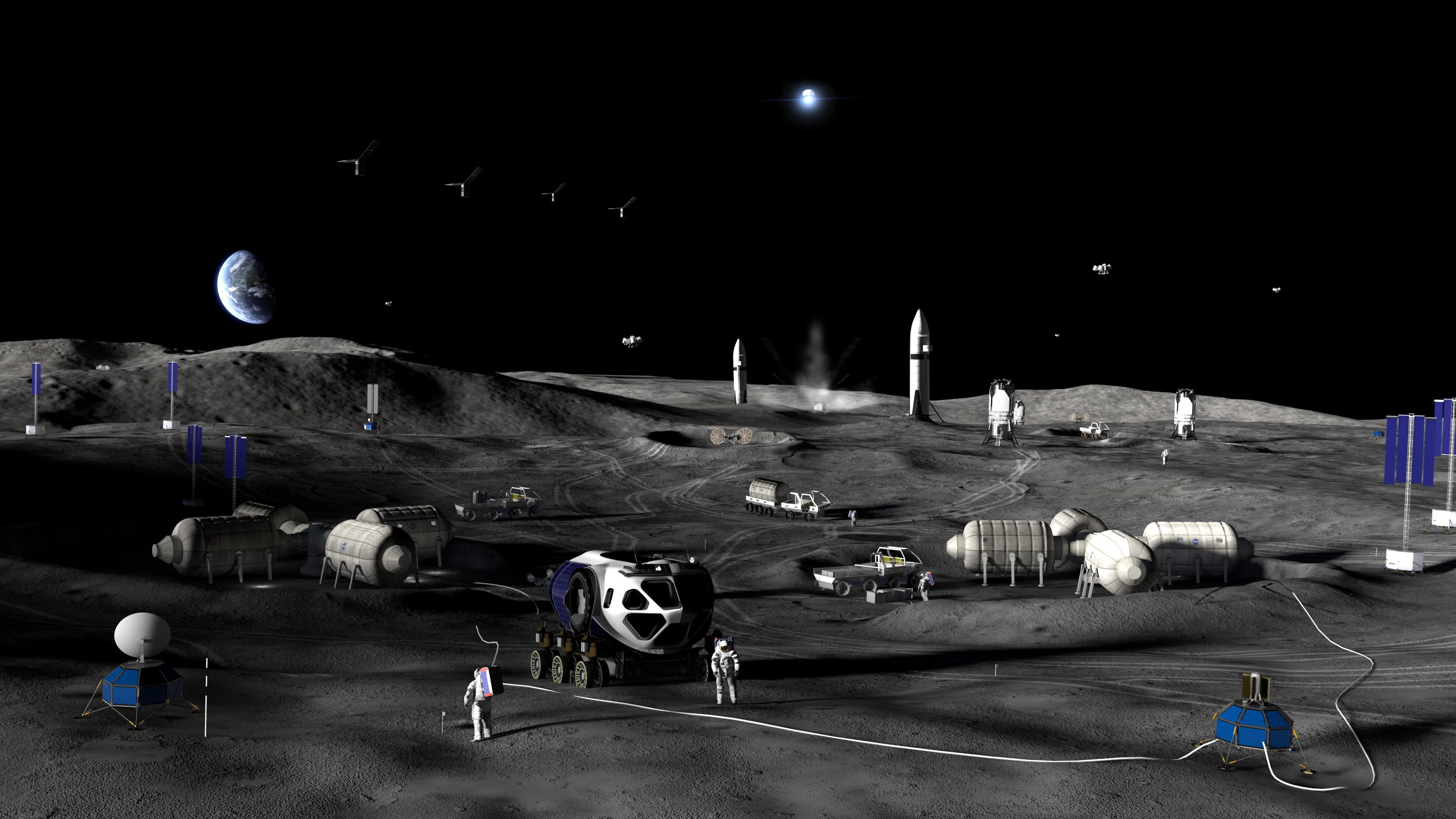 NASA gradi bazu na Mjesecu