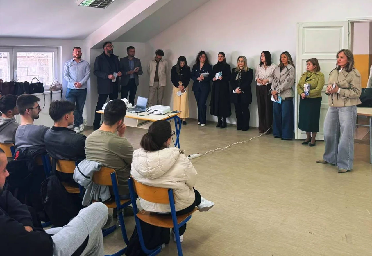 Učenici mostarske škole upoznali studijske programe Univerziteta ''Džemal Bijedić''