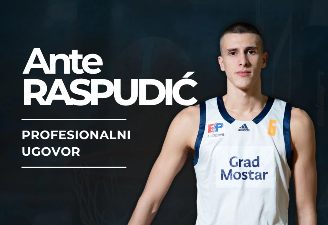 Ante Raspudić potpisao prvi profesionalni ugovor s HKK Mostar