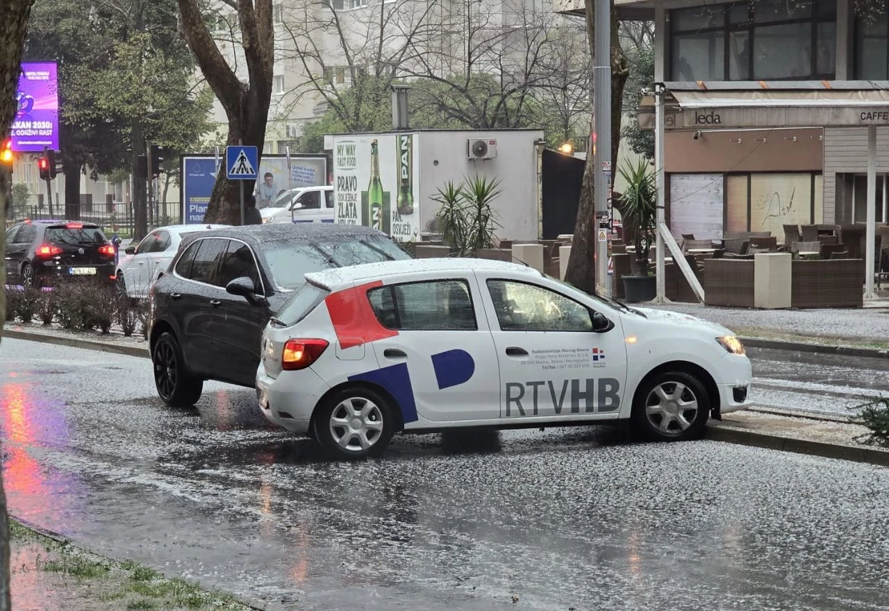Sudar u Mostaru, među sudionicima i vozilo RTV Herceg-Bosne