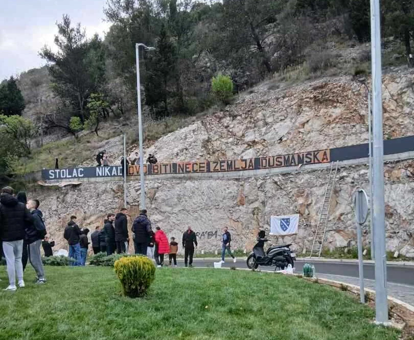 Pismo javnosti iz Stoca onih koji su crtali mural: Stvari treba jasno reći