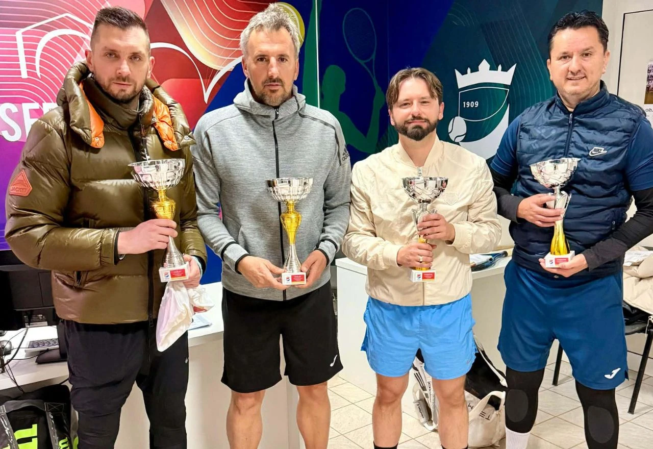Teniski spektakl u Mostaru, Vujnović i Marijanović najbolji u parovima
