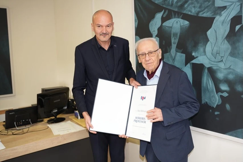 Boži Biškupiću dodijeljeno počasno zvanje Honoris Professor Sveučilišta u Mostaru