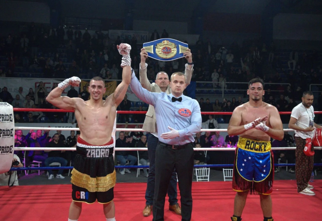 Zadro nokautom obranio titulu, Zeljko zablistao na debiju u Širokom Brijegu