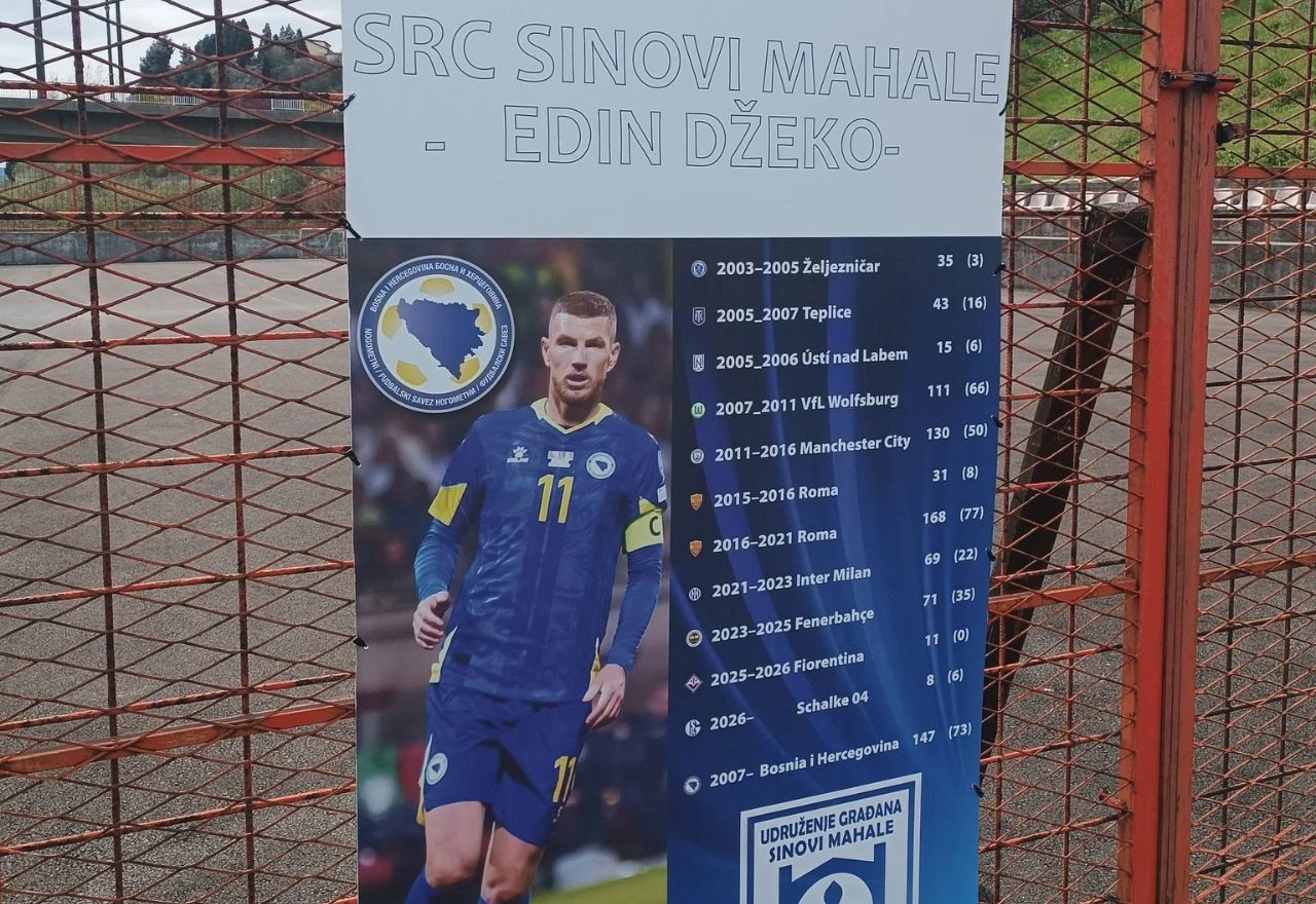 Sportski teren u Mostaru nazvan po Edinu Džeki