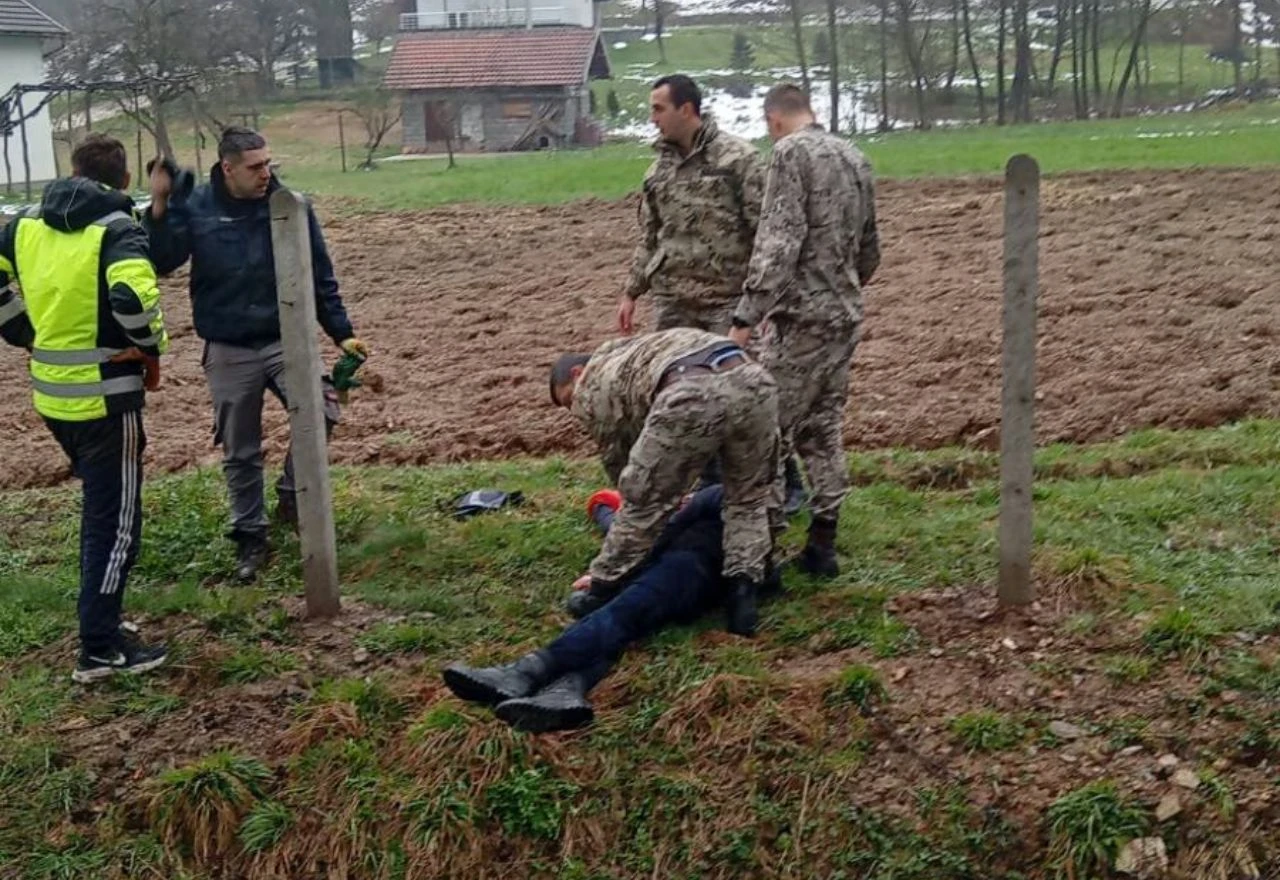 Heroji u uniformama spasili vozača kod Busovače