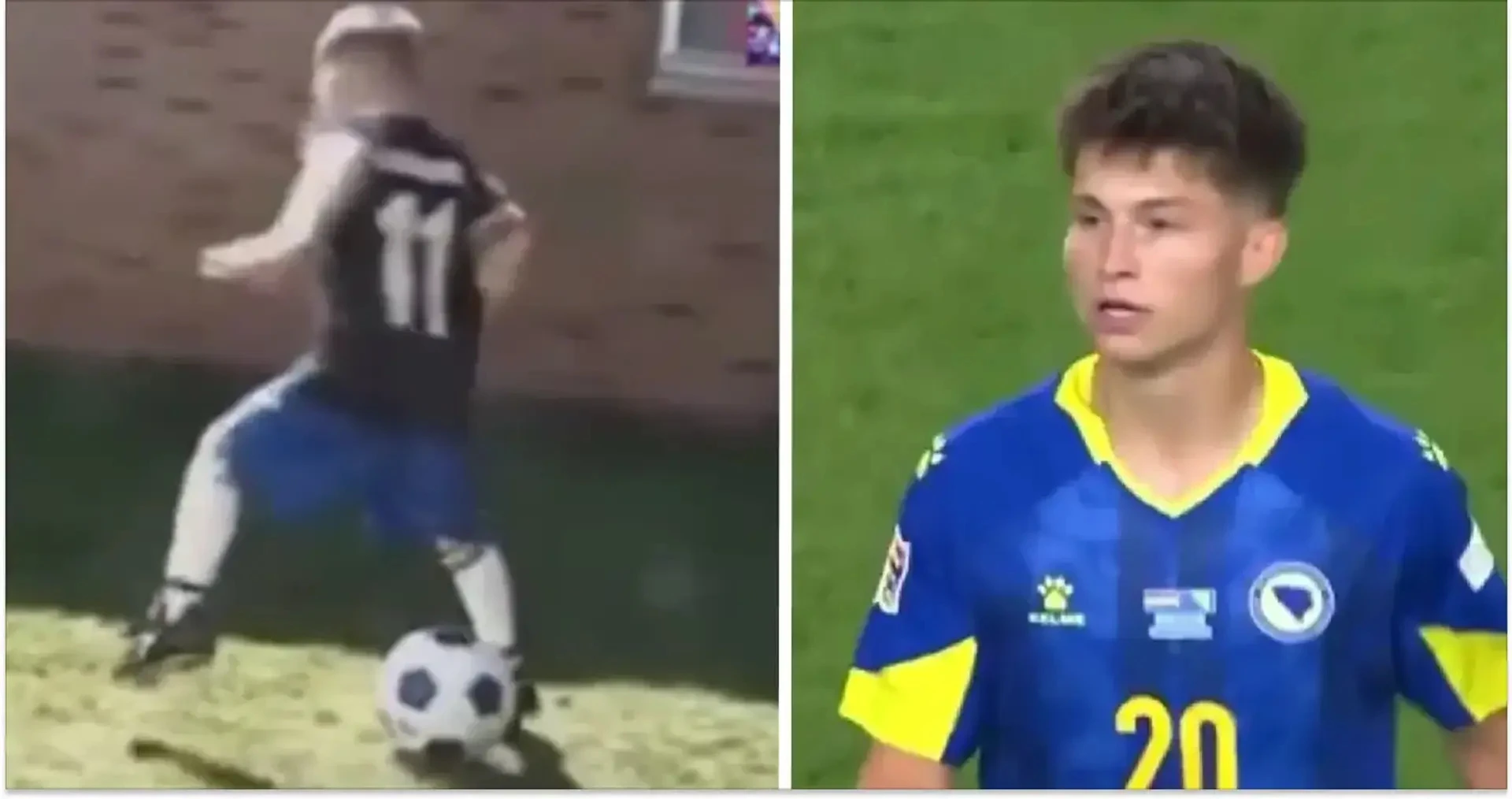 UEFA objavila emotivan video: Esmir Bajraktarević kao mali dječak nosio Džekin dres, sada idola golom odveo na Mundijal