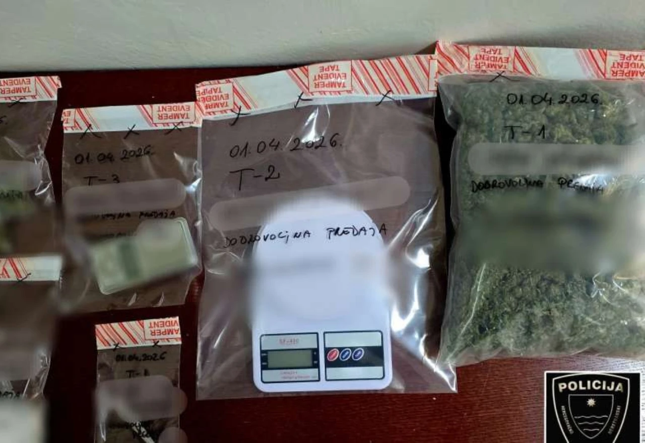 Mostarac lišen slobode zbog posjedovanja 700 grama marihuane