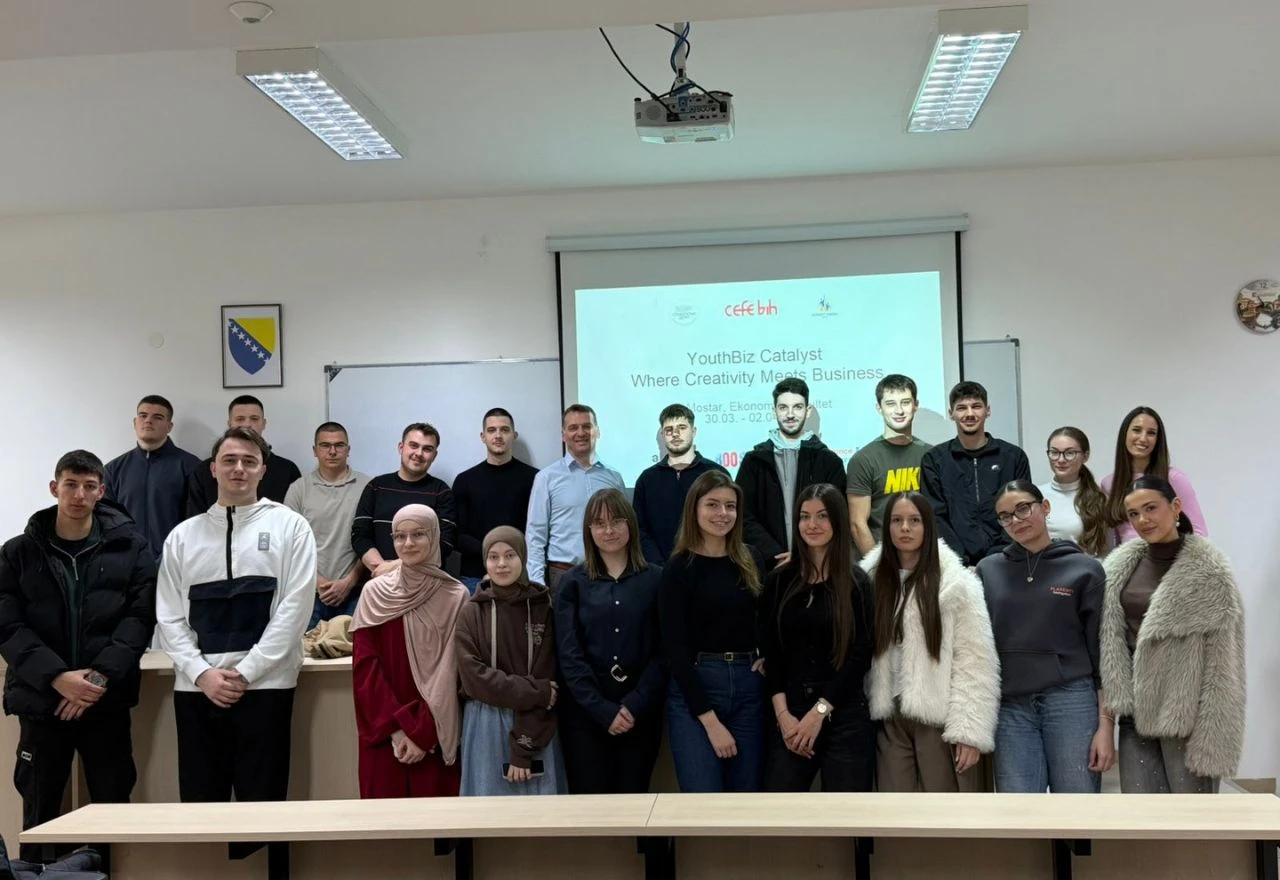 Mladi u Mostaru kreirali poslovne ideje kroz "YouthBiz Catalyst"