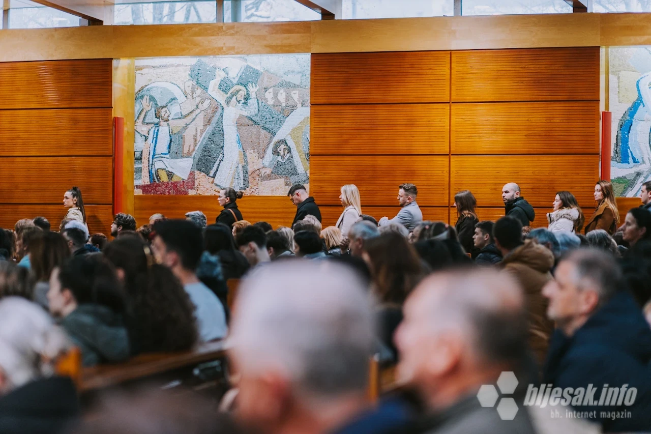 Misa večere Gospodnje u katedrali Marije Majke Crkve u Mostaru