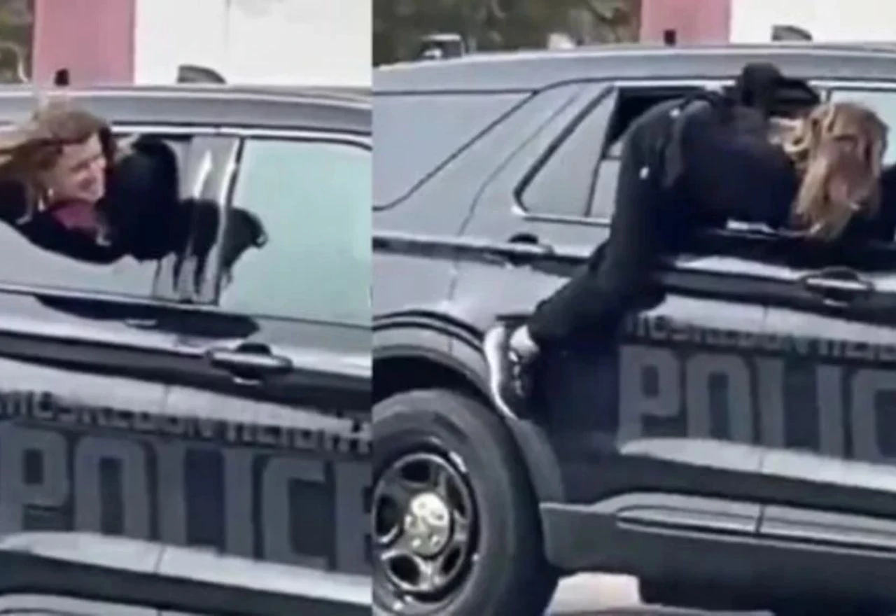 VIDEO | Žena pobjegla kroz prozor policijskog automobila, pa provalila u kuću