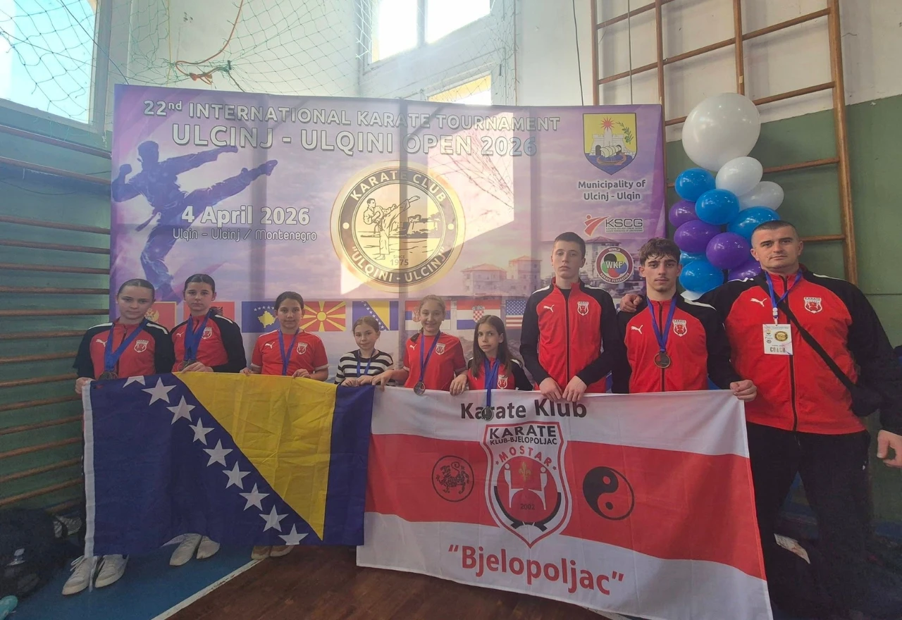FOTO | Mladi karataši iz Bijelog Polja briljirali u Ulcinju