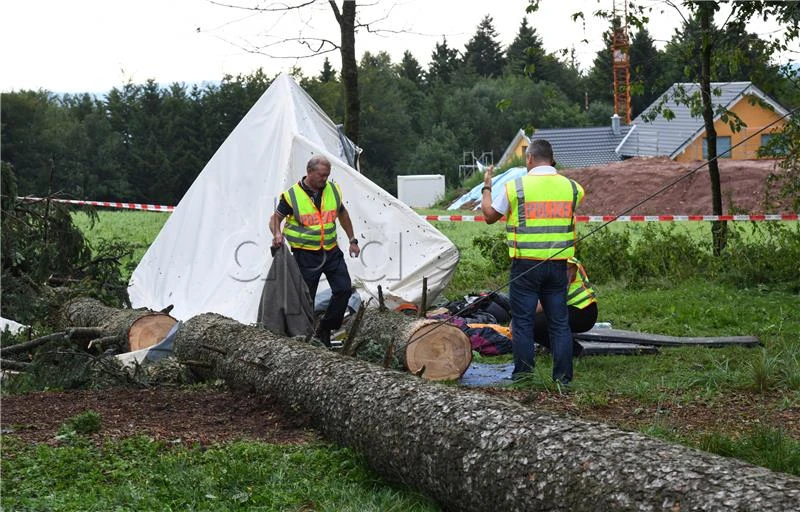 U Njemačkoj troje poginulih nakon pada stabla tijekom uskrsne potrage za jajima