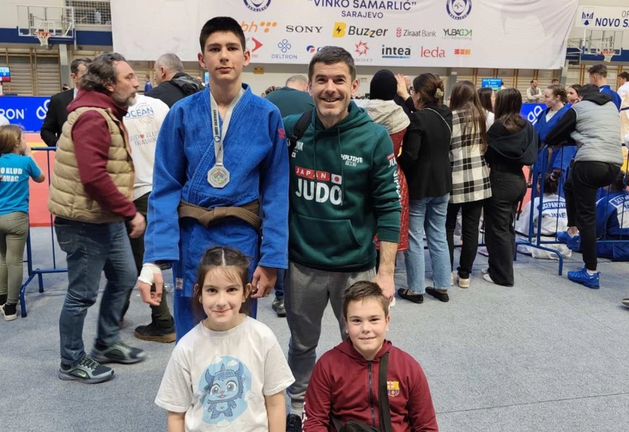 Džudisti Mostara zablistali u Sarajevu i osvojili tri medalje