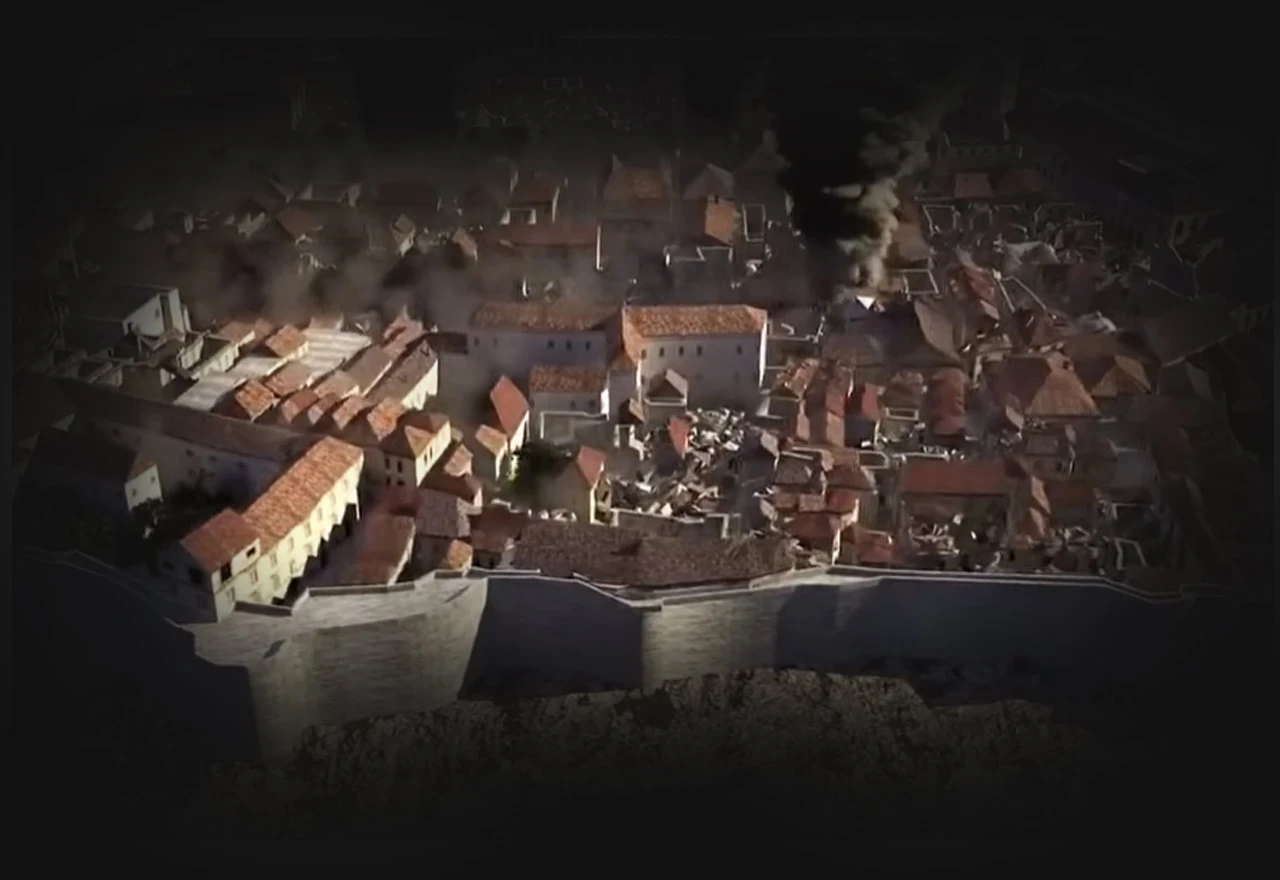 VIDEO | Najcrnji dan u povijesti Dubrovnika, skoro je nestao sa zemlje