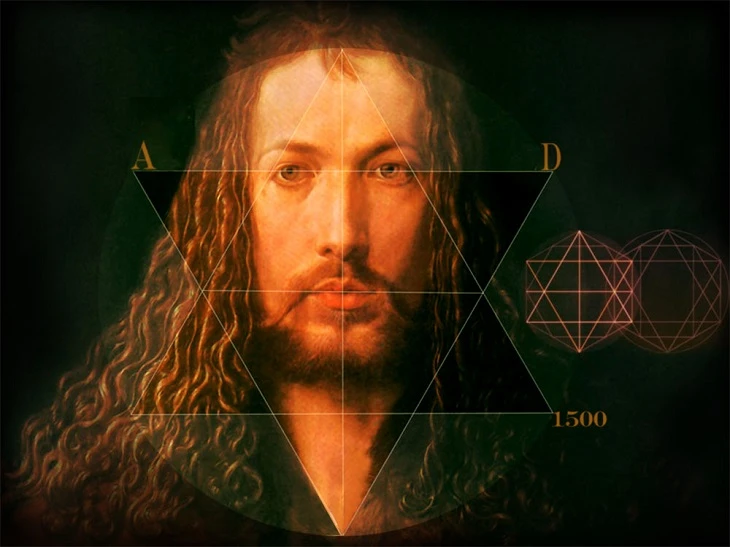 Dürer, Autoportret u krznenom ogrtaču