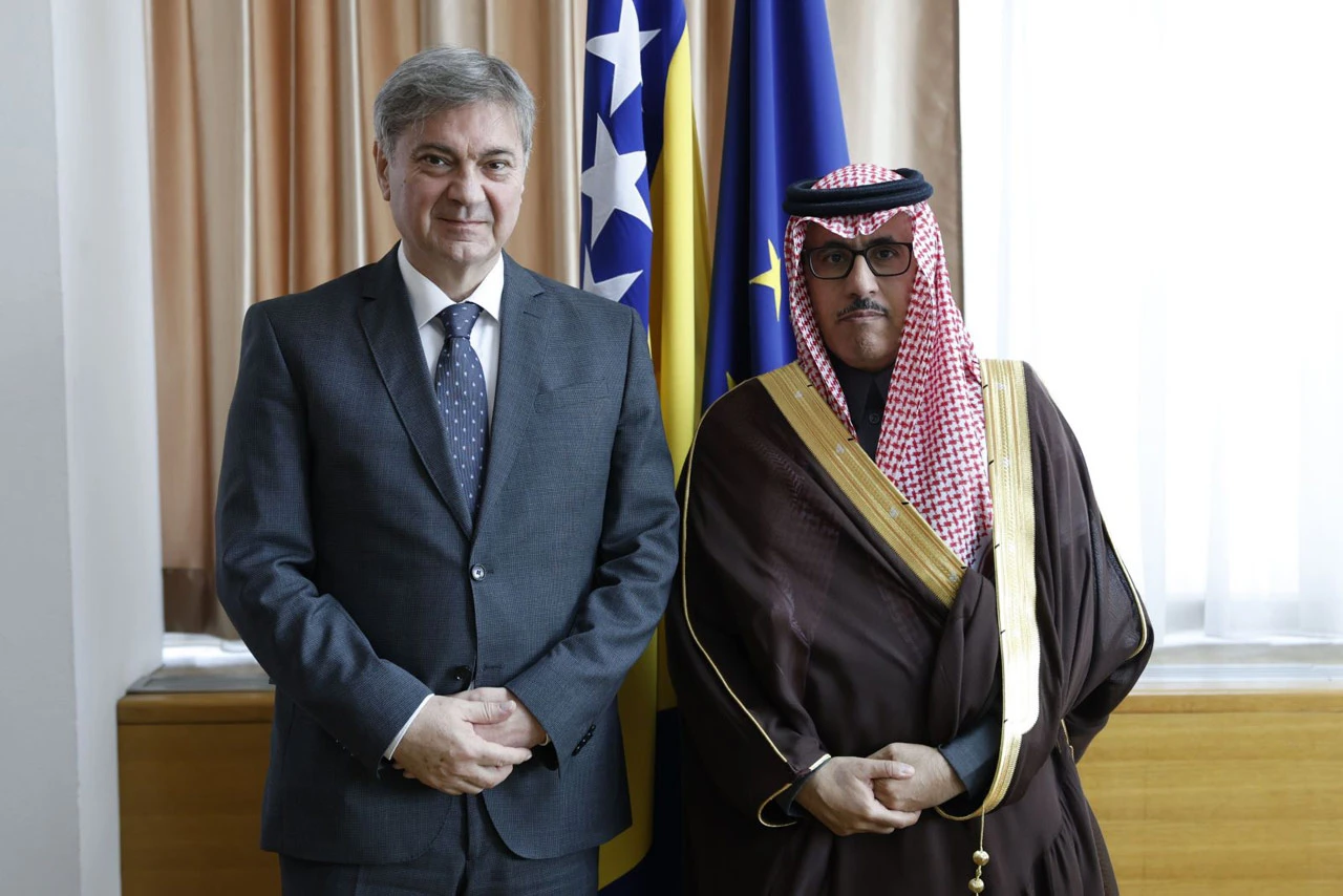 Zvizdić primio novog veleposlanika Saudijske Arabije, bez razgovara o napadima Irana