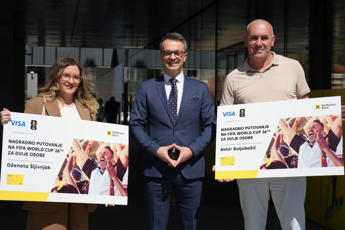Raiffeisen banka i Visa vode klijente na FIFA World Cup 2026